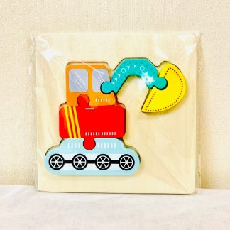 پازل چوبی برجسته طرح جرثقیل