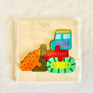 خرید پازل چوبی طرح تراکتور