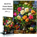 پازل 1000 تکه رونیز طرح گلدان