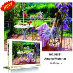 پازل 1000 تکه ربکا طرح دختری در تراس