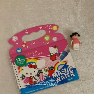 کتاب جادویی نقاشی با آب طرح کتی کوچولو