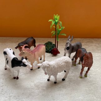 فیگور 6 تایی حیوانات اهلی