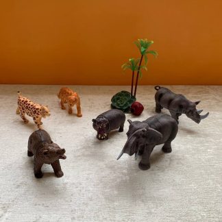 فیگور حیوانات جنگل 6 تایی